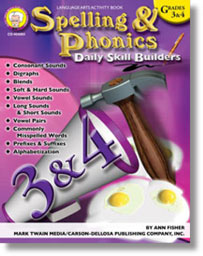 Daily Skill Builders Spelling and Phonics 3-4
