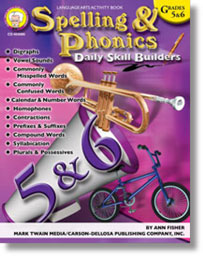 Daily Skill Builders: Spelling and Phonics 5-6